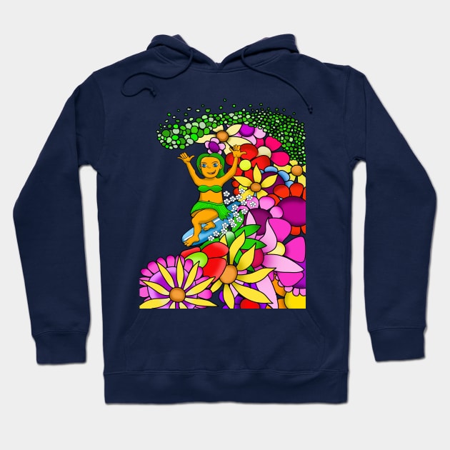 Surfer Girl Hoodie by harmount